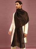 MANALI 100% Pure Merino Wool COFFEE BROWN Stole-Festivals