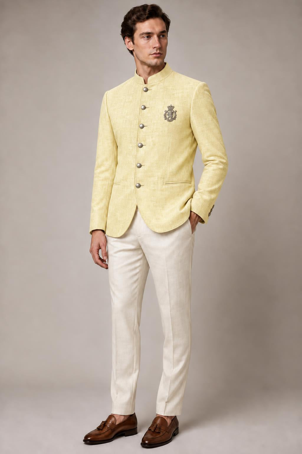 Jodhpur Heritage Bandh Gala Lemon